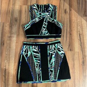 BCBG MAXAZRIA skirt set